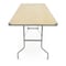 Atlas Commercial Products TitanPRO Heavy Duty Birchwood Folding Banquet Table, 6 ft x 30 HD5-3072 - alternate 2